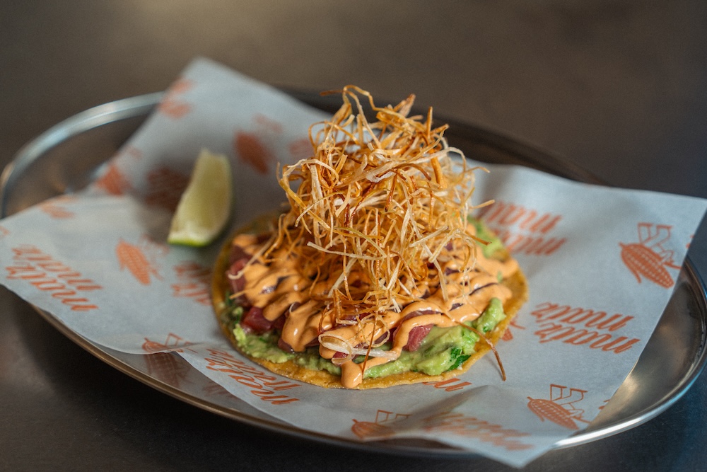 Maizmaiz Barcelona, tostada de Inés